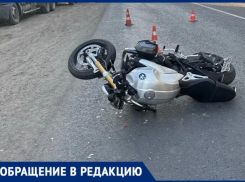 В Волжском ищут водителей с регистраторами после аварии «Киа» и мотоцикла