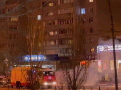 Неисправность машины привела к серьезному пожару в Волжском