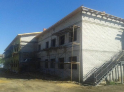 Под Волжским строят новый детский сад