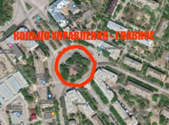Кольцо на площади Строителей - главное: изменение в схеме движения автомобилей в Волжском