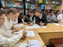 Под Волжским со школьниками провели беседу, посвященную Дню славянской письменности