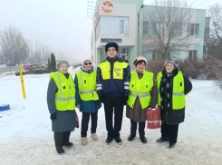 ГАИ Волжского и «серебряные» волонтеры объединились для безопасности пешеходов