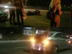 Мотоциклист «в рубашке» чудом остался жив после ДТП в Волжском