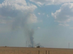 Стихийные пожары разбушевались в степи Среднеахтубинского района