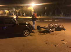 Жертвой молодого автомобилиста стал водитель «железного коня»