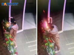 В Волжском женщина подожгла пекарню и удалилась кривой походкой: видео