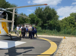 Воздушную помощь за год получили сотни пациентов в Волгоградской области