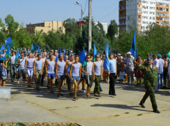 Волжане отметили день ВДВ