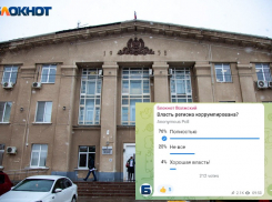 Волжане считают власть в городе и области полностью коррумпированной