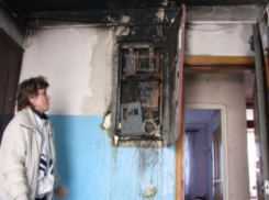 Старая электропроводка едва не сгубила жителей девятиэтажного дома в Волжском 