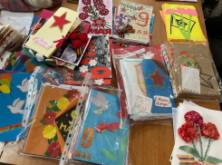 Волжские школьники передали ветеранам 600 открыток ко Дню Победы