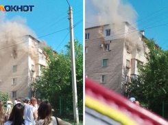 В Волжском горит квартира на улице Пушкина