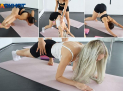 Ксения Стародумова продемонстрировала асаны: видеорепортаж с тренером о пользе йоги