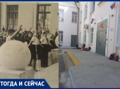 В Волжском из каменного шара сделали футбольный мяч