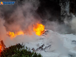Два пожара из-за одной причины случились под Волжским