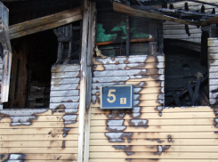 Пожар в Средней Ахтубе нарушил сон жителей