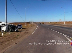 На трассе «Москва - Волгоград» 50-летний москвич протаранил световую опору и погиб