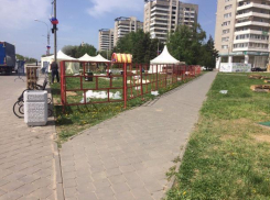 Сотрудники парка «Волжский» полтора дня вывозили мусор после Первомайской демонстрации и общегородского пикника 