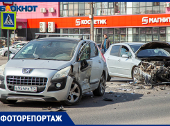 Пробка через пол Волжского и другие последствия аварии в поселке Рабочий: ФОТО