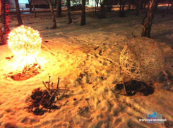 Волжский челлендж: вандалы похитили светодиодный шар