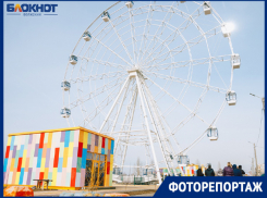 Новое «Колесо обозрения» в объективе фотографа