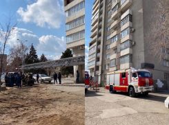 Волжане заметили пожарные машины в центре города