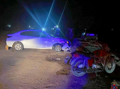 Юный бесправник на мотоцикле попал в ДТП в Среднеахтубинском районе