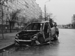 В поселке Киляковка горела иномарка