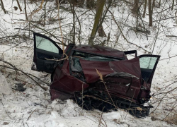 Поездка на «Приоре» в Средней Ахтубе закончилась в кювете и больнице