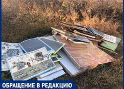 "Мусор выкинули прямо под окна жилых домов", - волжанка