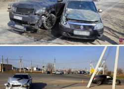 По невнимательности Волжан произошли две аварии