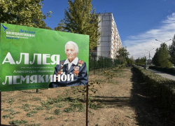 В Волжском открыли аллею имени Александры Ивановны Лемякиной – участницы Сталинградской битвы