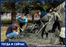 Волжский сохраняет традиции субботников с 1950-х годов