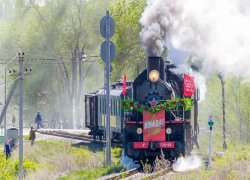 Волжане первыми встретят ретро-проезд "Воинский эшелон"