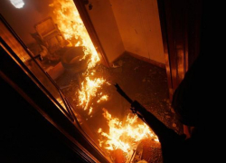 За прошедшие сутки в Волжском произошло три пожара