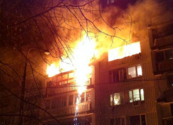 Волжане-полуночники пострадали в пожаре