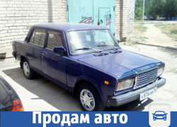 В Волжском синяя "семерка" ждет своего хозяина