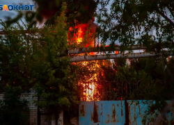 Пенсионерка сгорела в собственном доме в Волгоградской области