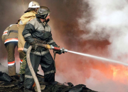 В Волжском "Мичуринце" сожгли дачный домик