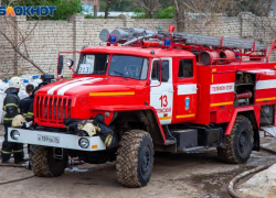 Из-за неисправной электропроводки в Волжском выгорел гараж