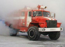 В Волжском загорелся магазин на первом этаже пятиэтажки