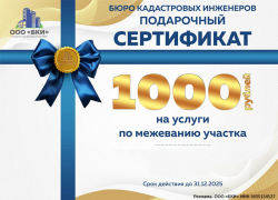 Услуга дня! Скидка на межевание от «БКИ»