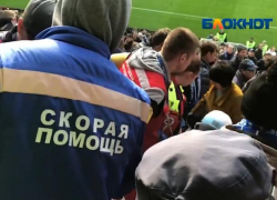 Рестарт футбольного сезона на «Волгоград Арене» обернулся происшествием
