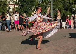Праздник в русском стиле состоялся в Волжском