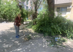 В Волжском закончили устранять последствия ураганного ветра