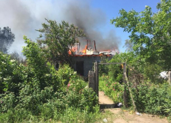 Пожар на Зеленом чуть не погубил ребенка