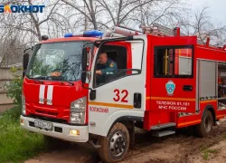 Пожар на 25 квадратных метрах случился в Волжском