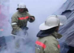 На утреннем пожаре под Волжским пострадал молодой парень