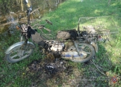 Житель Ленинского района задержан за кражу и поджог мопеда