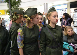 Волжан  поздравили с Днём защитника Отечества
